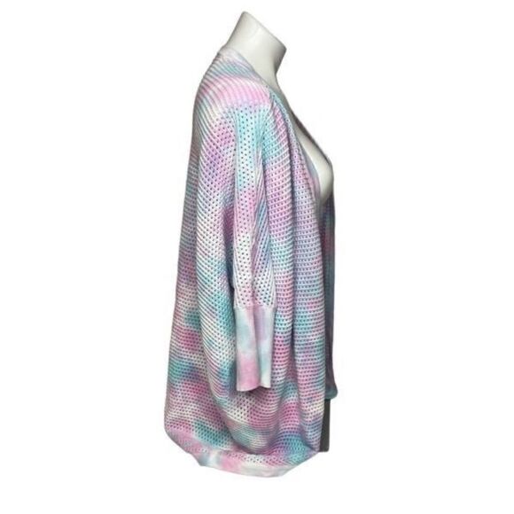 Venus NWT pastel tie dyed cocoon cardigan size M - Picture 7 of 9